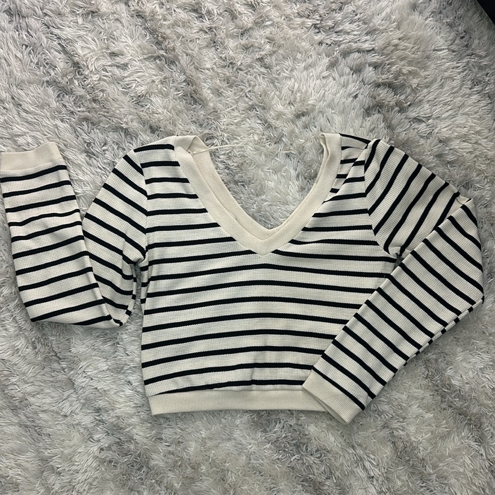 Cutest lil striped sweater